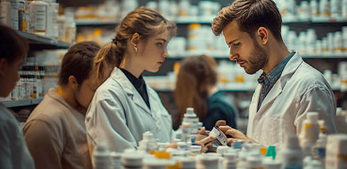 photo interieur de la pharmacie CROISSY BEAUBOURG